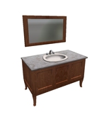 Mesh Wooden Vanity