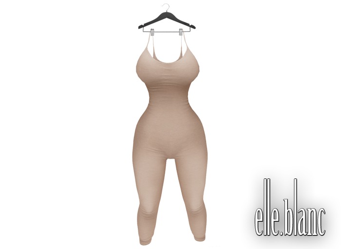 EB Tight Jumpstuit beige