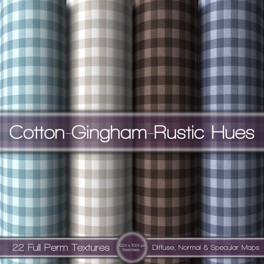 {L} Cotton-Gingham-Rustic Hues