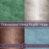 {L} Galvanized Metal-Rustic Hues