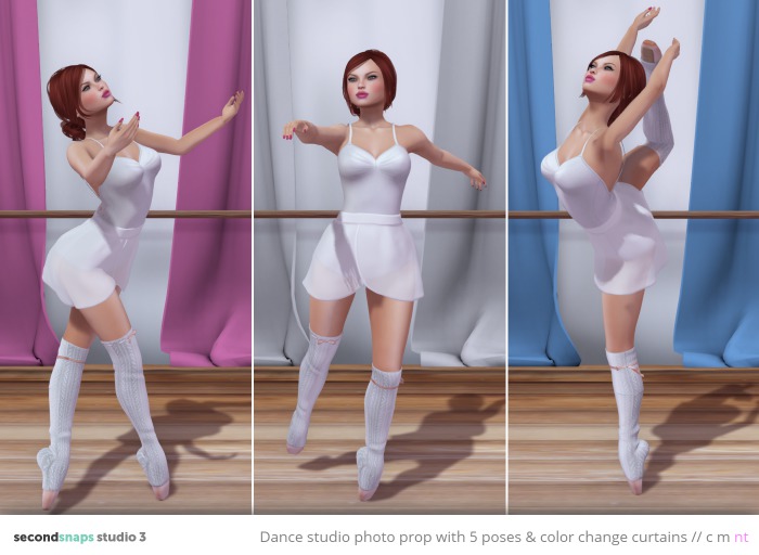 [ss] Dance Studio Photo Prop Set
