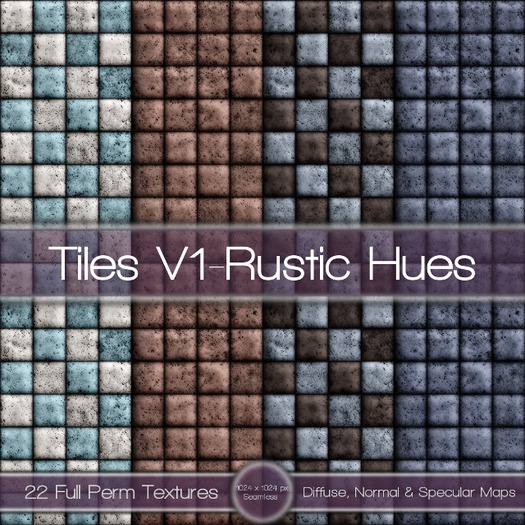 {L} Tiles V1-Rustic Hues