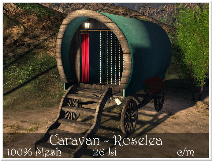 LOVE - GYPSY CARAVAN - ROSELEA - (ADD ME AND TOUCH SCREEN)
