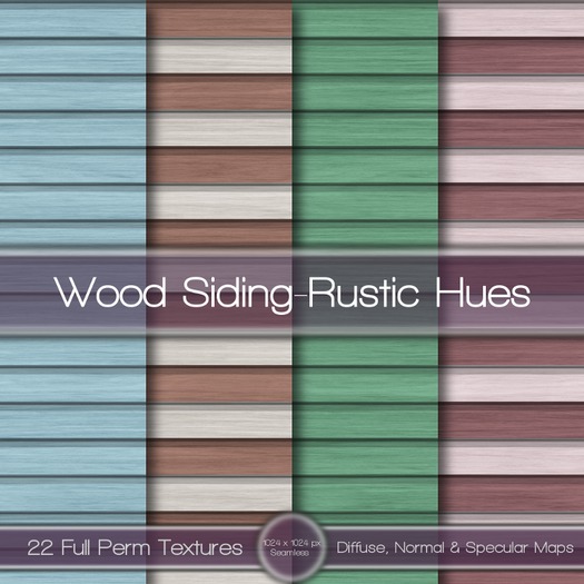 {L} Wood Siding-Rustic Hues