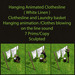 Second Life Marketplace - Hanging Animated Clothesline ( White Linen )