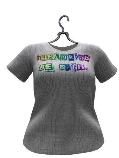 >>K<< Box Woman's Tee Shirt Humankind Light