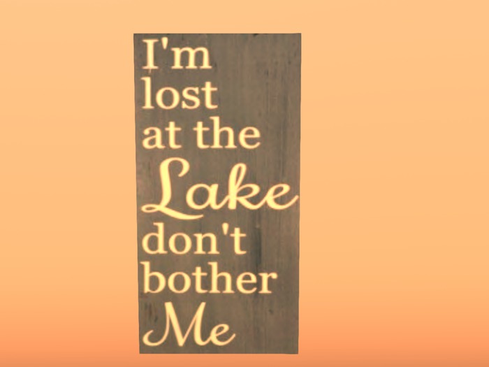 Vertical Canvas  Lake Lost