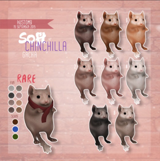 Fawny - Soft Chinchilla - RARE