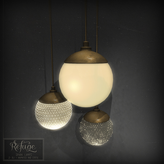 Refuge - Spark Lamps Gold
