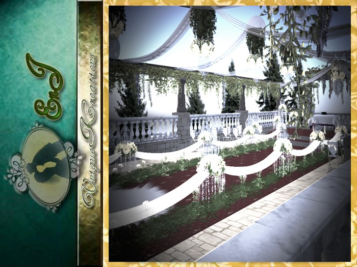 Second Life Marketplace Botanical theme wedding venue