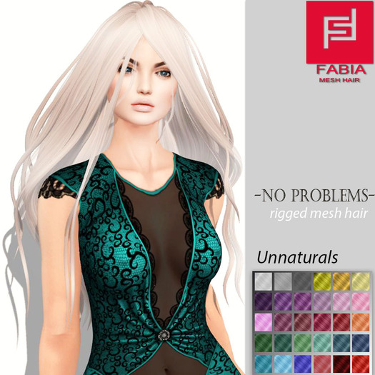 -FABIA- Mesh Hair  <No problems> Unnaturals Tones