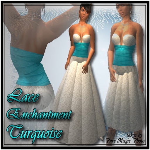 PE - Lace enchantment Turqoise