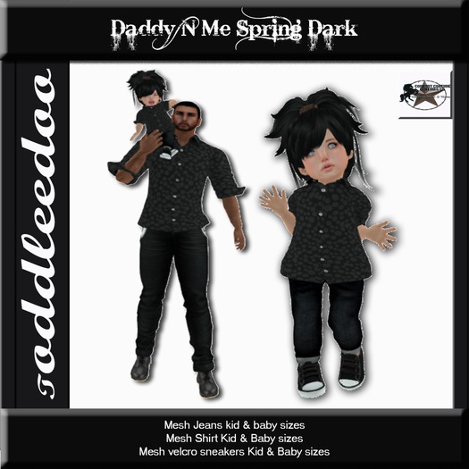 Country Couture Daddy n Me Spring Dark Toddleedoo Only