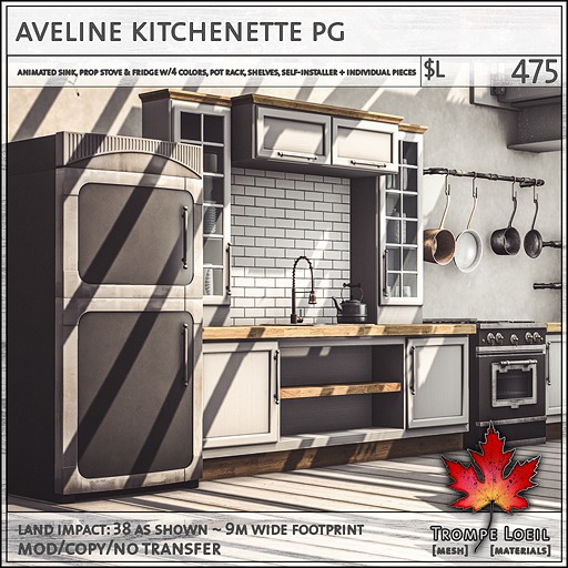 Trompe Loeil - Aveline Kitchenette PG [mesh]