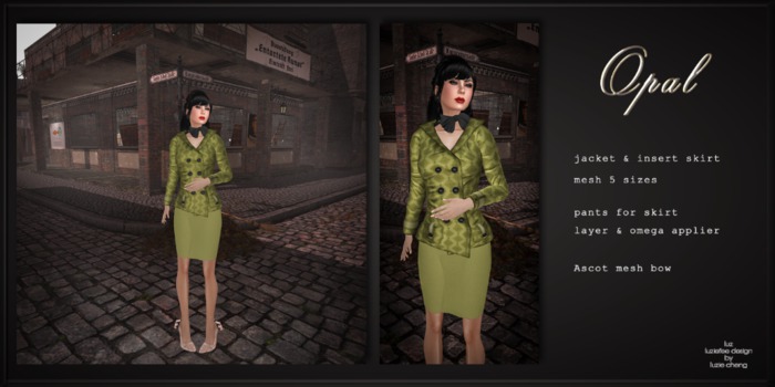 LUZ - Opal green - box