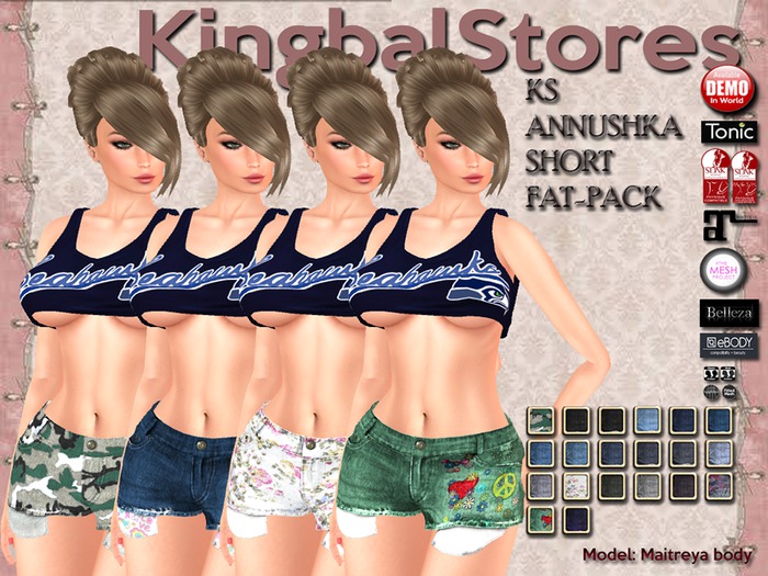 420 KS OUTFIT ANNUSHKA SHORT FAT-PACK