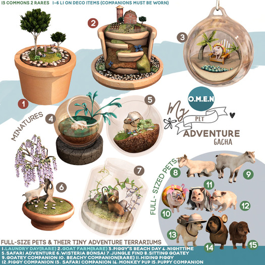 O.M.E.N - My Pet Adventure - Safari Companion