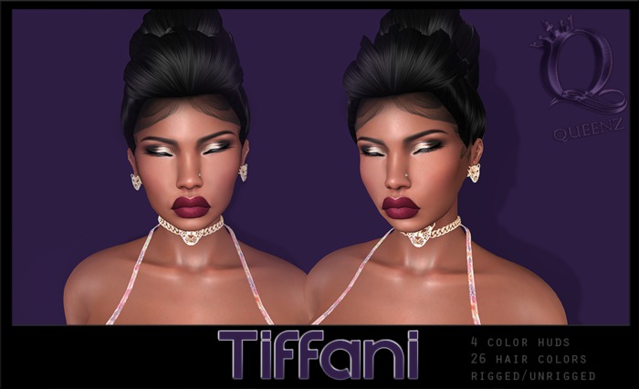 {H} Tiffani (Rigged Mesh Hair) *BUNDLE*