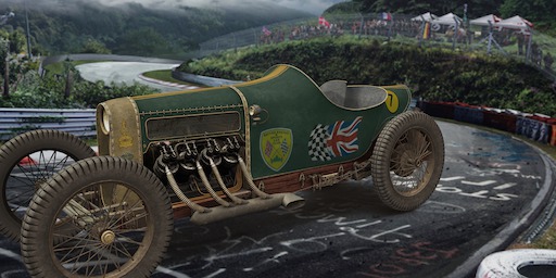 ANHELO Cycle Car" British Racing" texture 