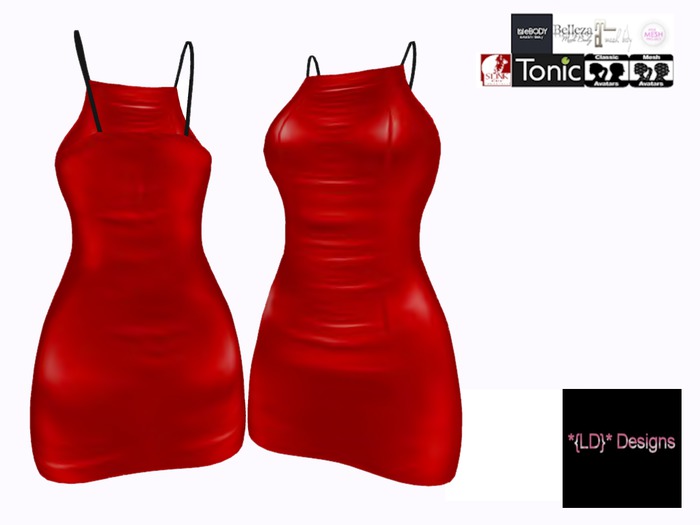 *{LD}* Sara Bodycon - Red