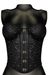 De designs haley corset black silver m