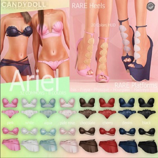 _CandyDoll_Ariel Shell Bra Belleza Freya Denim