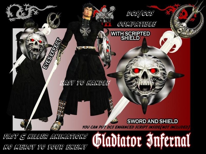 GLADIATOR INFERNAL SWORD BOX