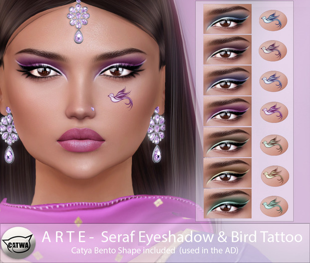 A R T E - Seraf Eyeshadow & Tattoo [Catwa, Bento]