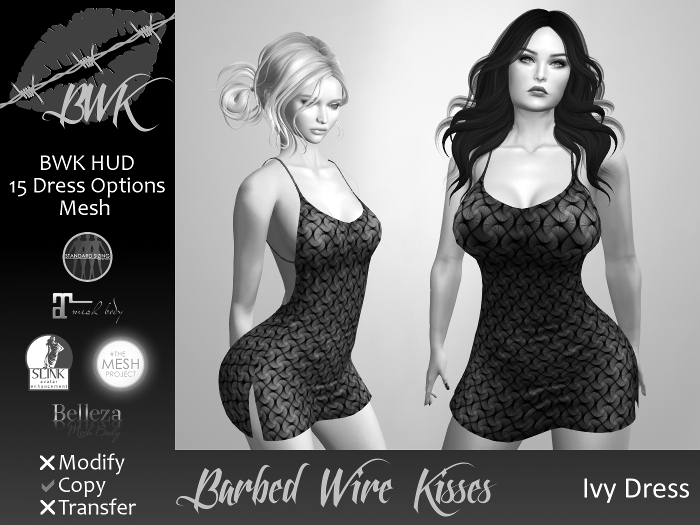 {BWK} DEMO Mesh Ivy Dress (Boxed)