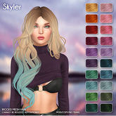 /Wasabi Pills/ Skyler Mesh Hair - Fireworks