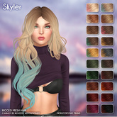 /Wasabi Pills/ Skyler Mesh Hair - Solar Ombre