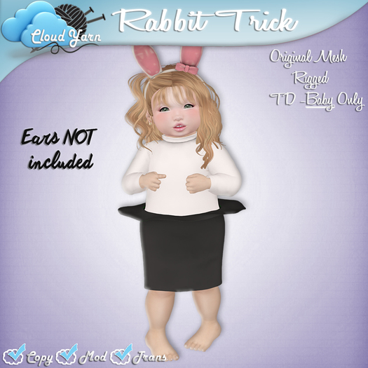{CY} Rabbit Trick Costume Full Perms