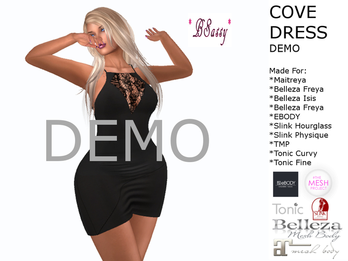 *BSASSY* COVE DRESS DEMO