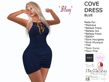 *BSASSY* COVE APRIL PROMO DRESS BLUE