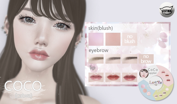[Luv:Ya]  COCO skin DEMO (for catwa)