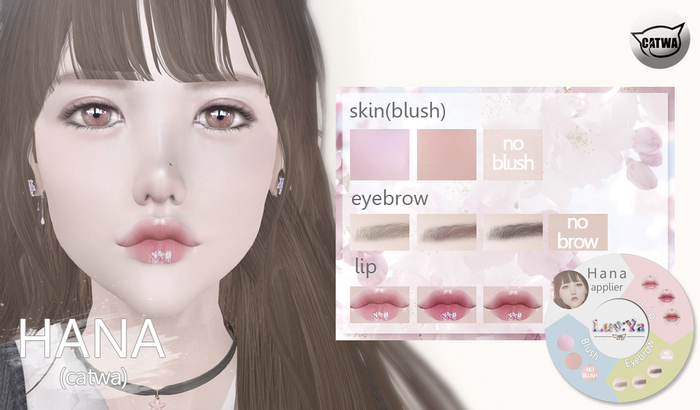 [Luv:Ya]  HANA skin DEMO (for catwa)
