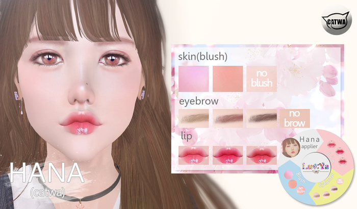 [Luv:Ya]  HANA skin applier (for catwa )