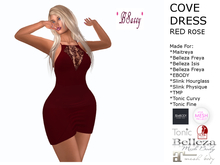 *BSASSY* COVE DRESS RED