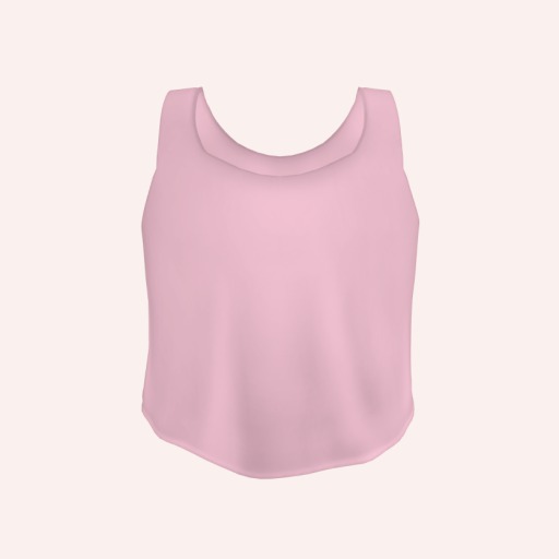 Pale Pink TD Tank