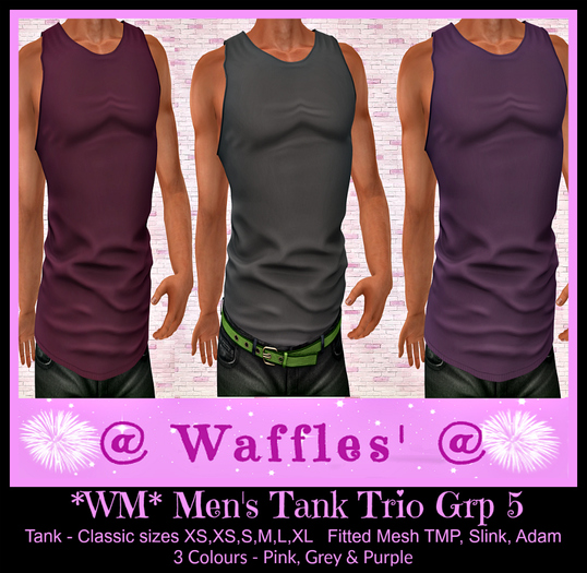 *WM* Men's Tank Trio Grp 5