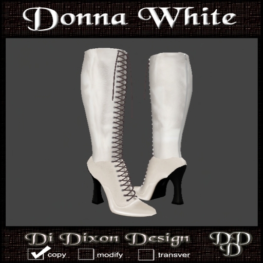 Donna Boots White....