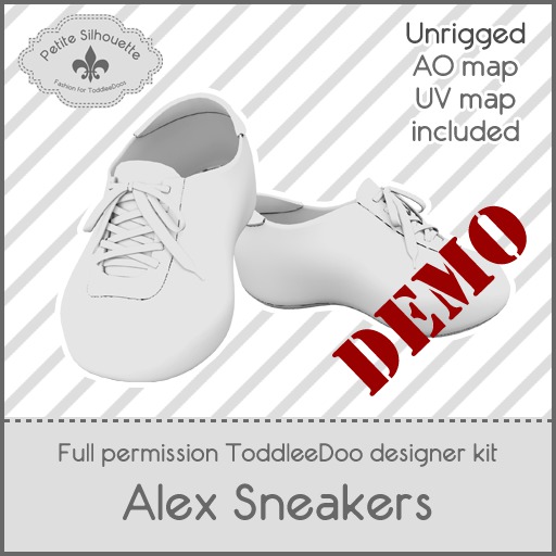 [PS] Full perm TD Mesh - Alex Sneakers DEMO