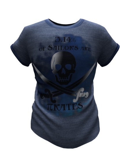 >>K<< Mens Rigged Mesh Tee Shirt Box Pirates 