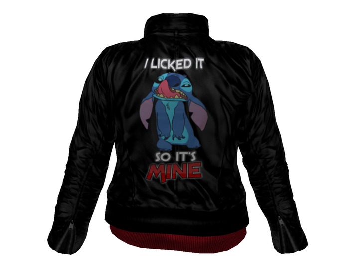 65 I licked it Men-Black-Leahter-Jacket