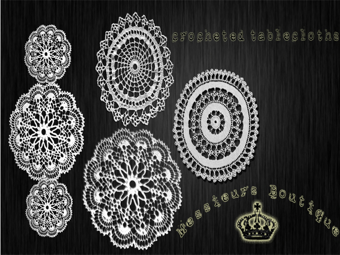crocheted tablecloths