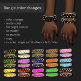 Bangle color change Gold -RYCA-