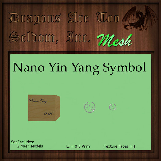 DATSI Mesh - Yin Yang Symbol Nano Set