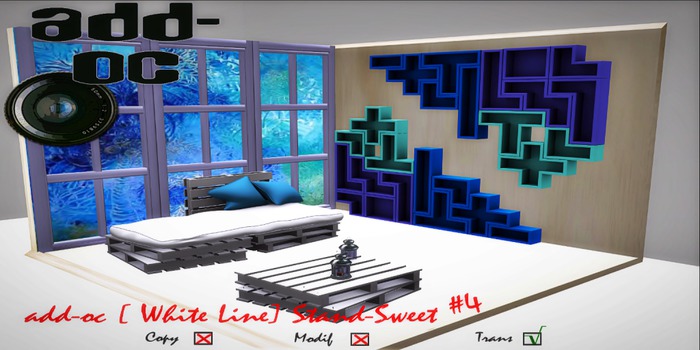 add-oc [ White Line] Stand-Sweet#4
