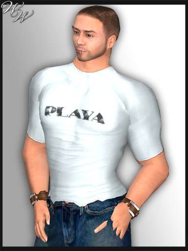 WW - Mens Tee - White Playa