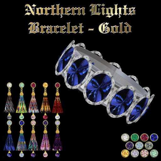 Ashira's Northern Lights Bracelet - Silver